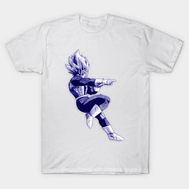 Vegeta Dragon Ball T-Shirt by masnono